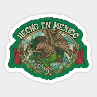 Hecho en Mexico 1821 Sticker